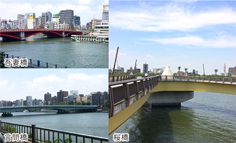 吾妻橋／言問橋／桜橋