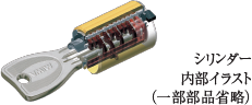 シリンダー内部イラスト